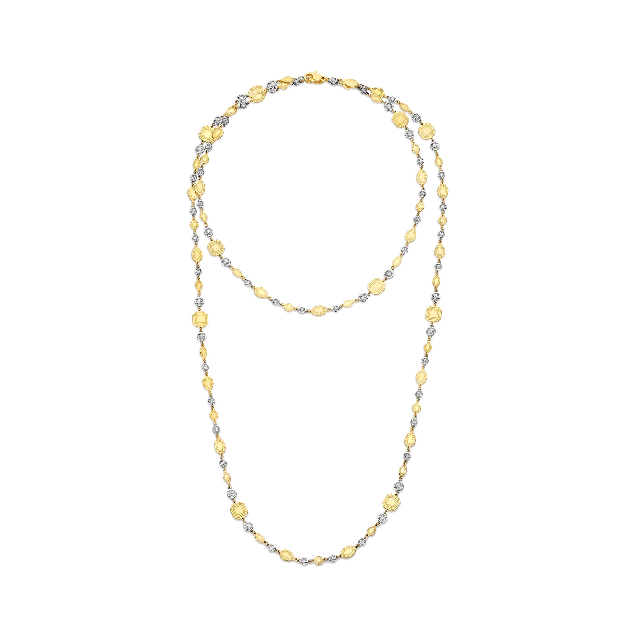 Shapes of ♥♥♥ necklace with 2.29 total diamond weight