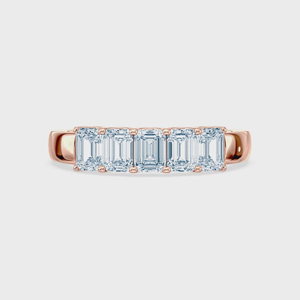 (Royal Asscher Emerald - Rose - Video)