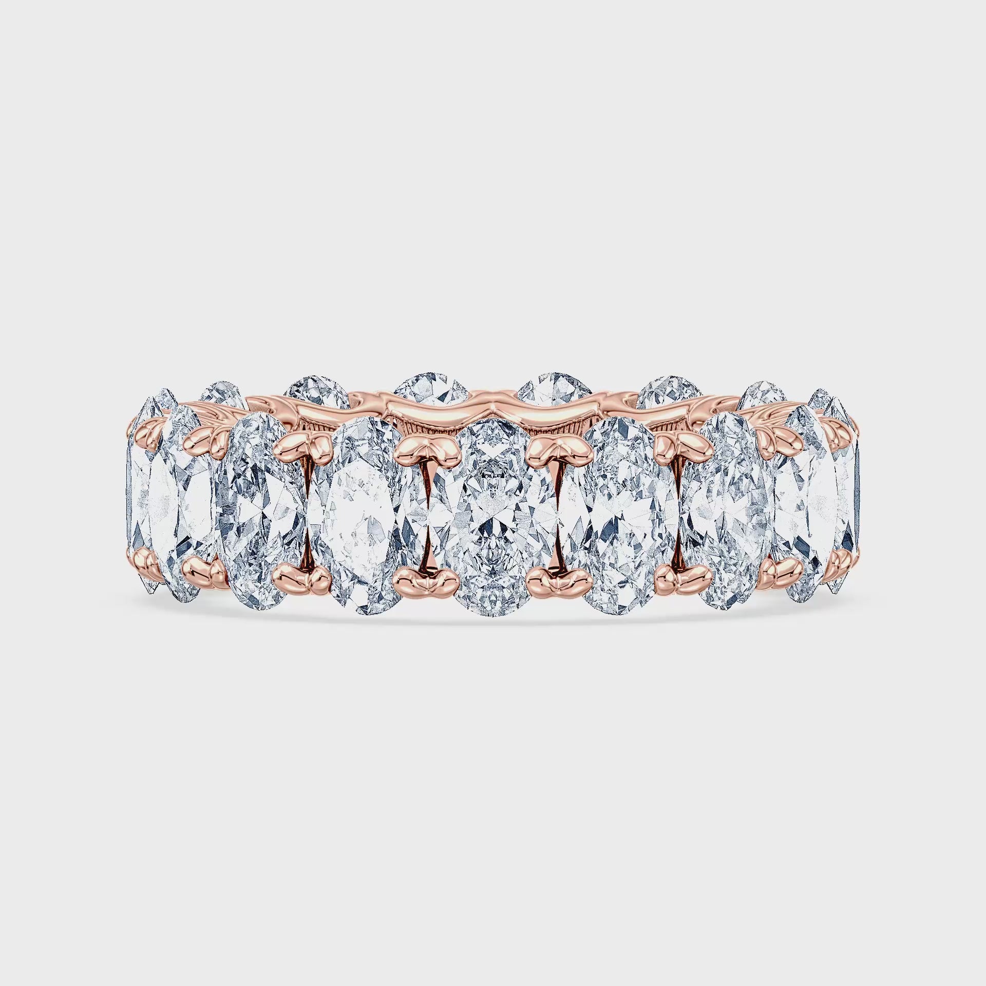 (Royal Asscher Oval - Rose - Video)