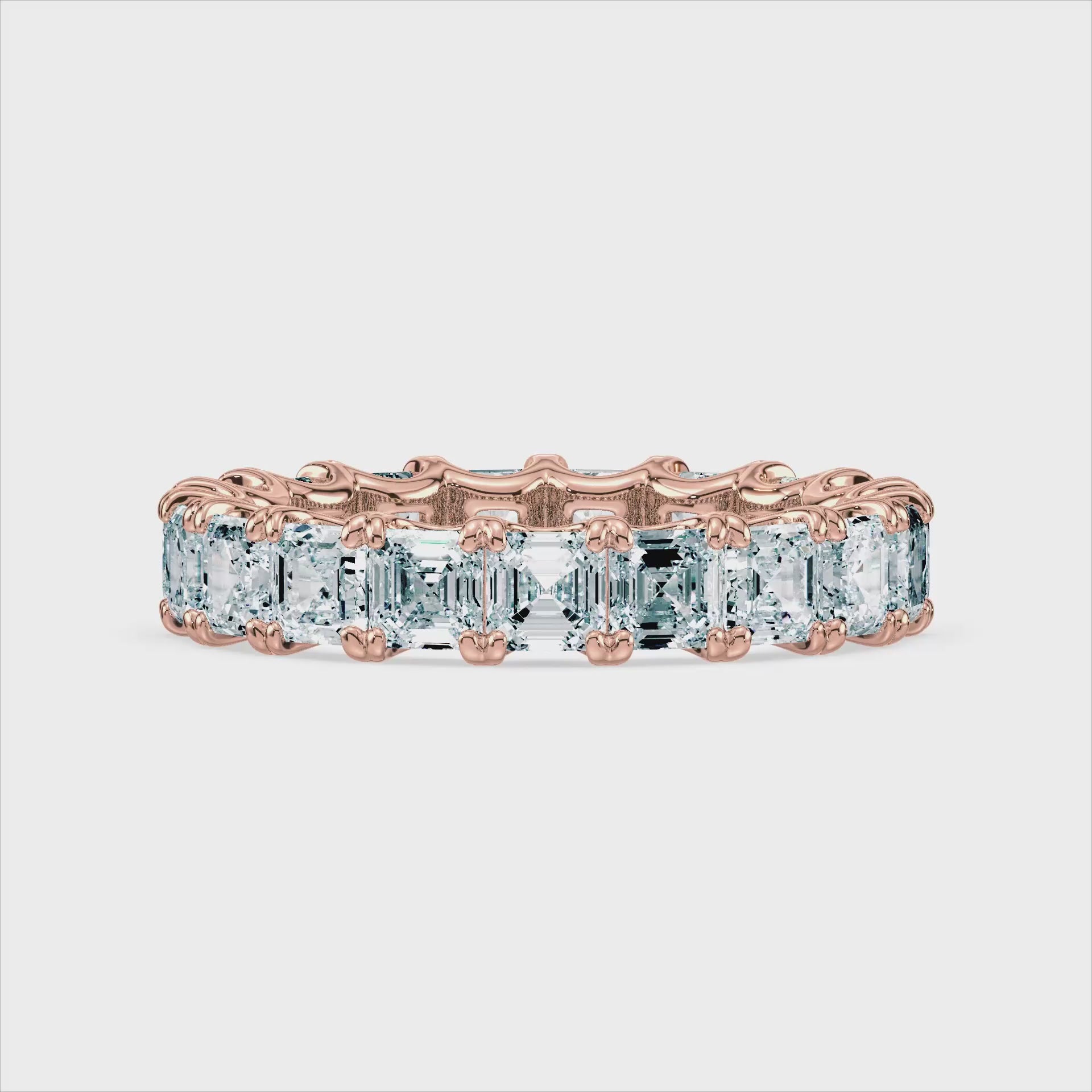 (Royal Asscher Cut - Rose - Video)