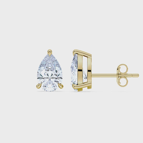 (Royal Asscher Pear - Yellow - Video)