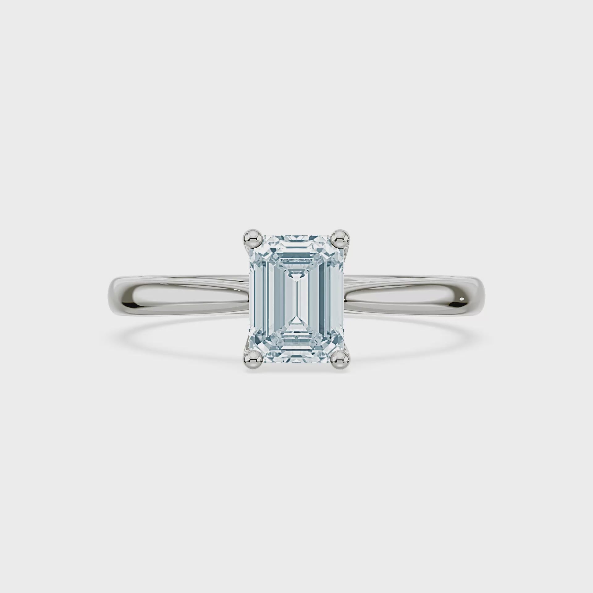 (Royal Asscher Emerald - Video)