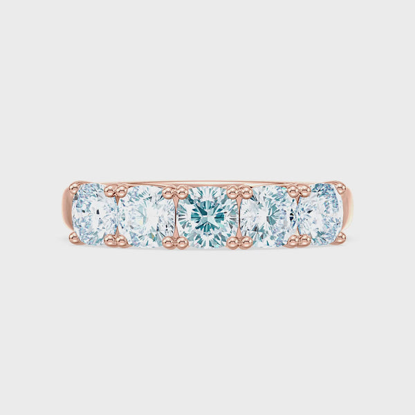 (Royal Asscher Cushion - Rose - Video)