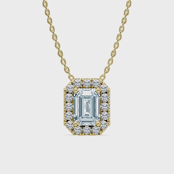 (Royal Asscher Emerald - Yellow - Video)