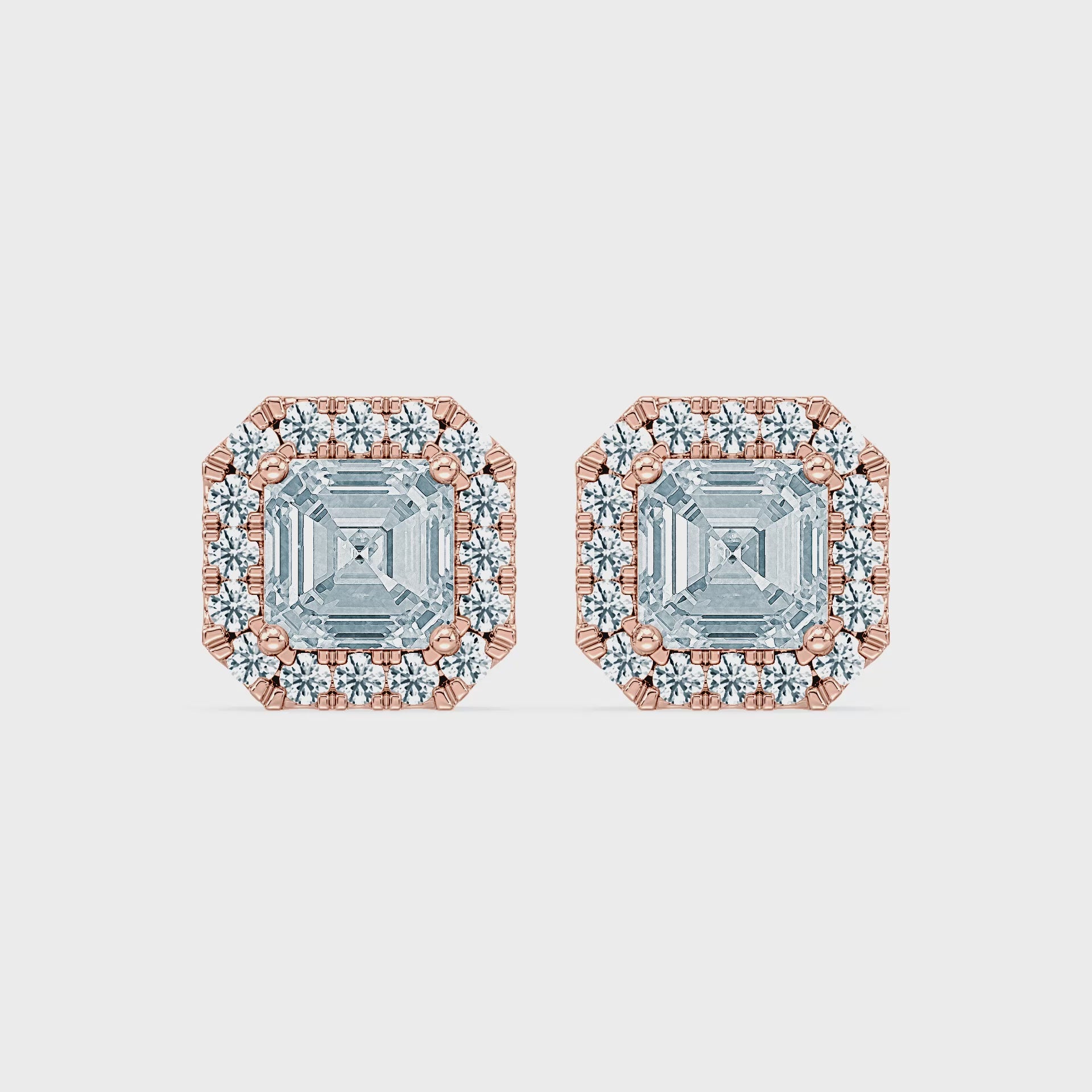 (Royal Asscher Cut - Rose - Video)