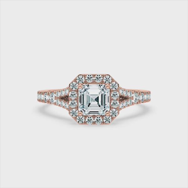 (Royal Asscher Cut - Rose - Video)