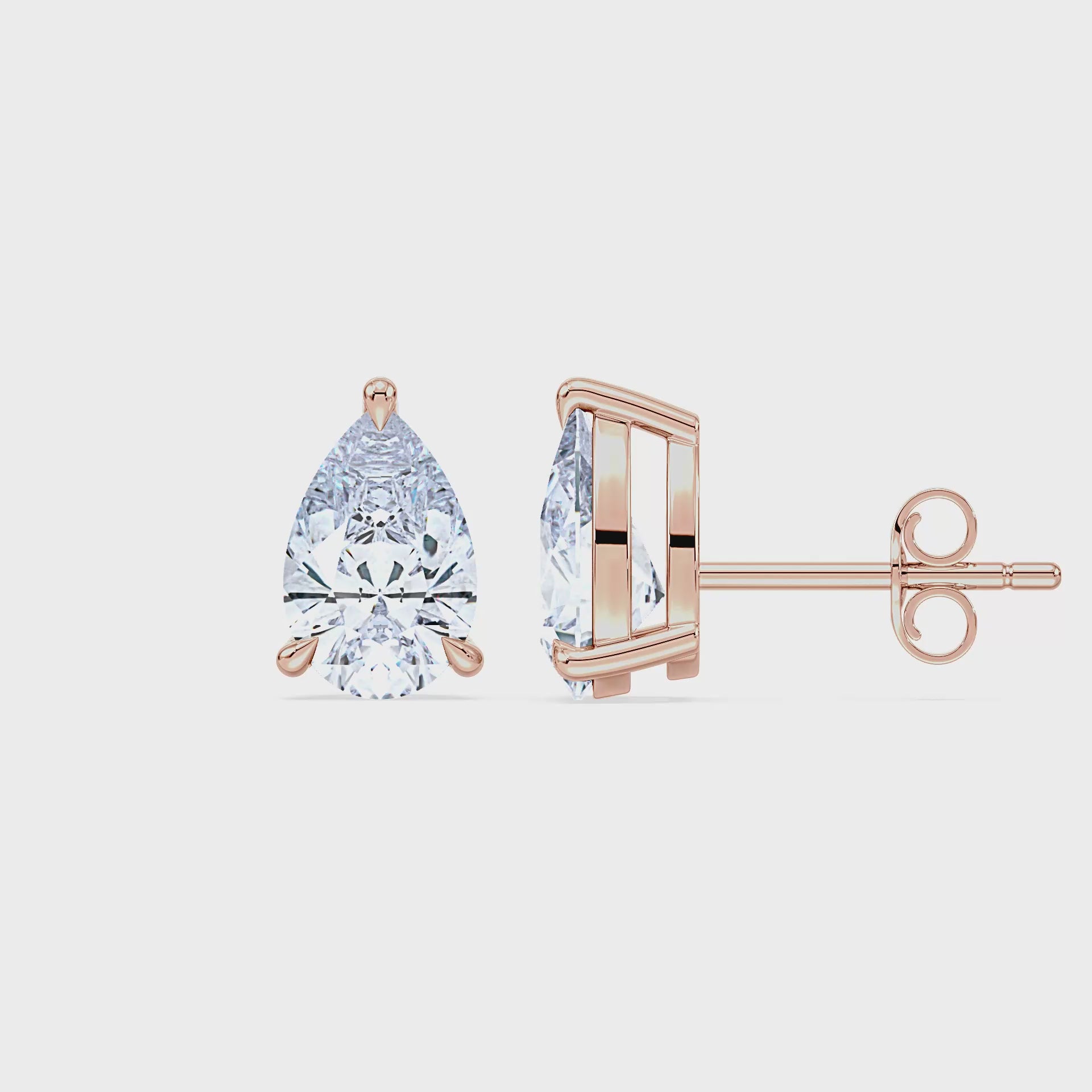 (Royal Asscher Pear - Rose - Video) 