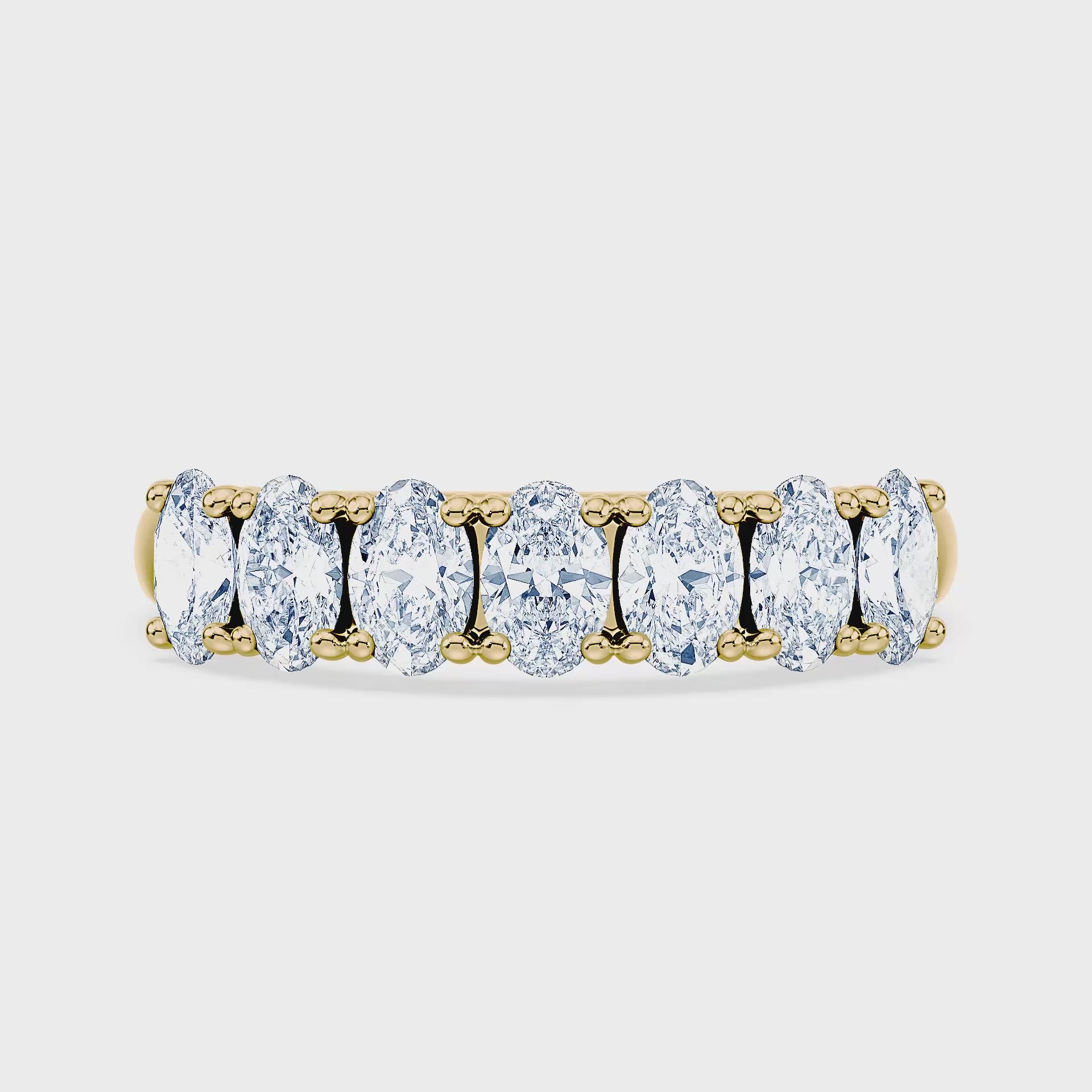 (Royal Asscher Oval - Yellow - Video)