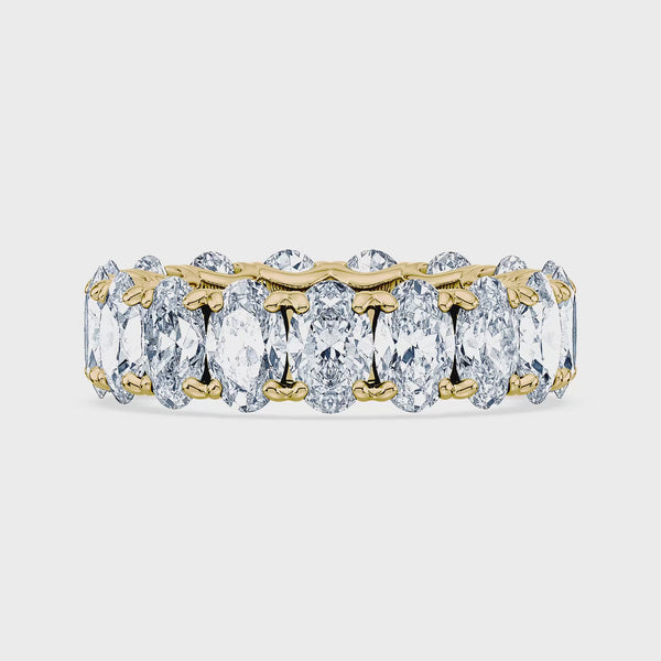 (Royal Asscher Oval - Yellow - Video)