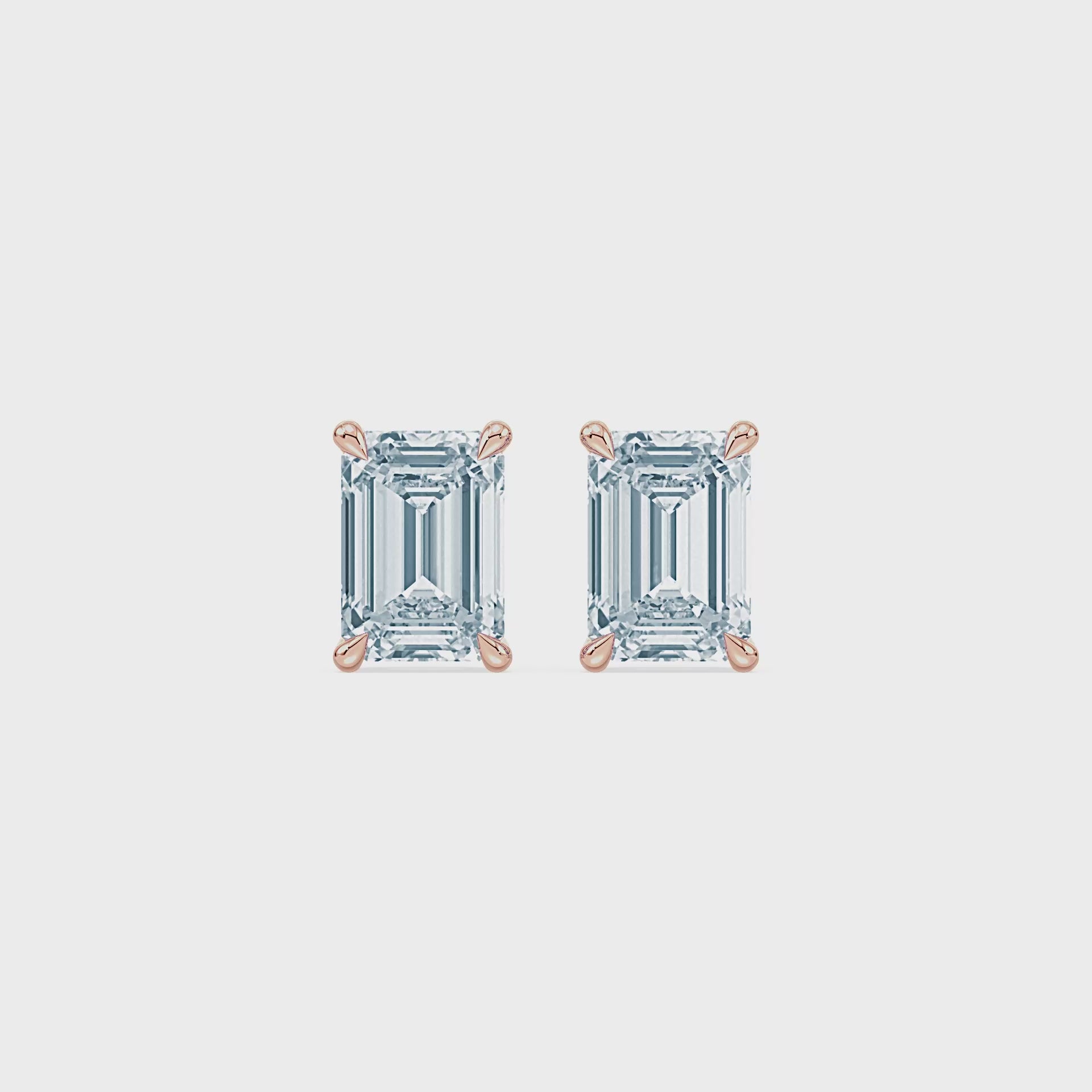 (Royal Asscher Emerald - Rose - Video)