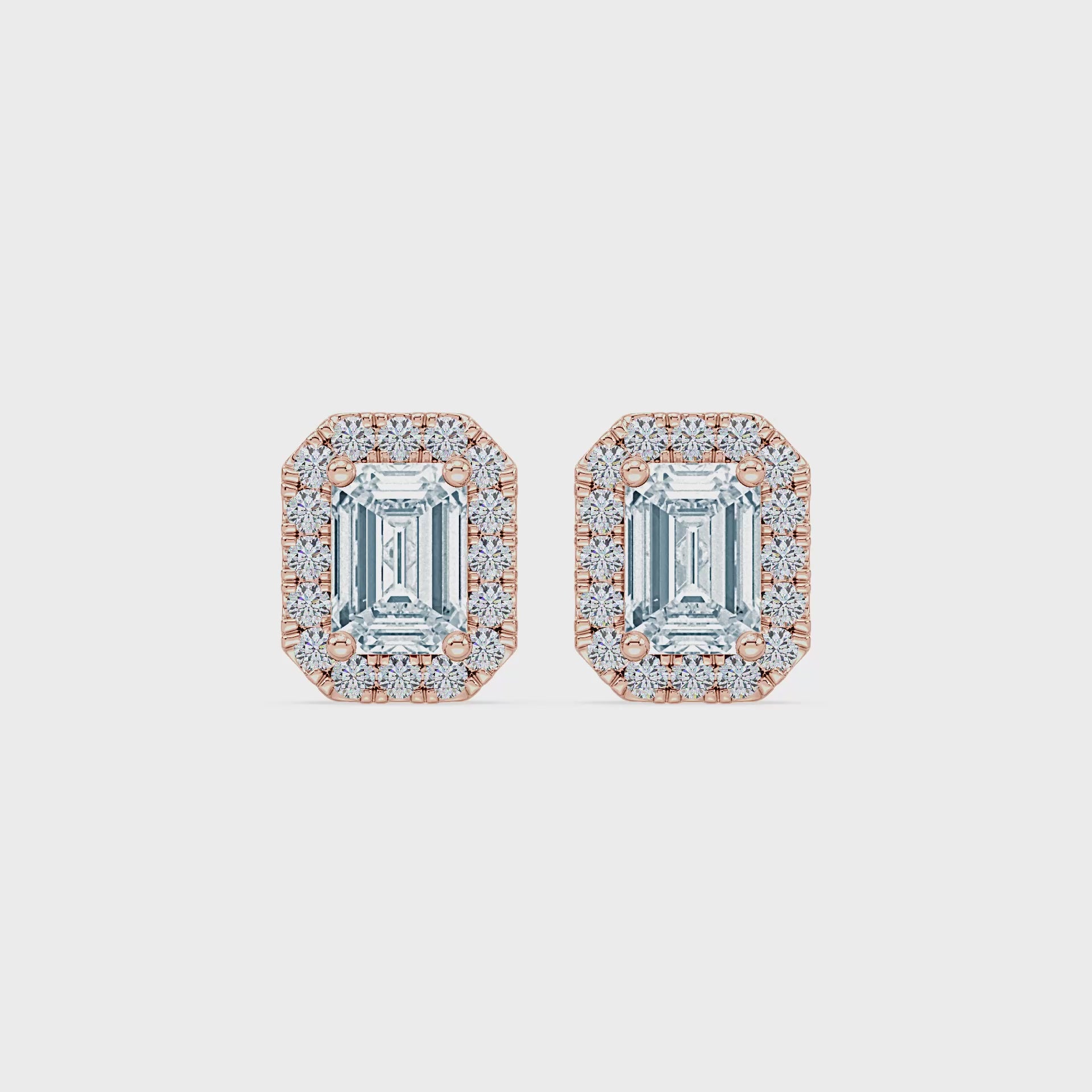 (Royal Asscher Emerald - Rose - Video)