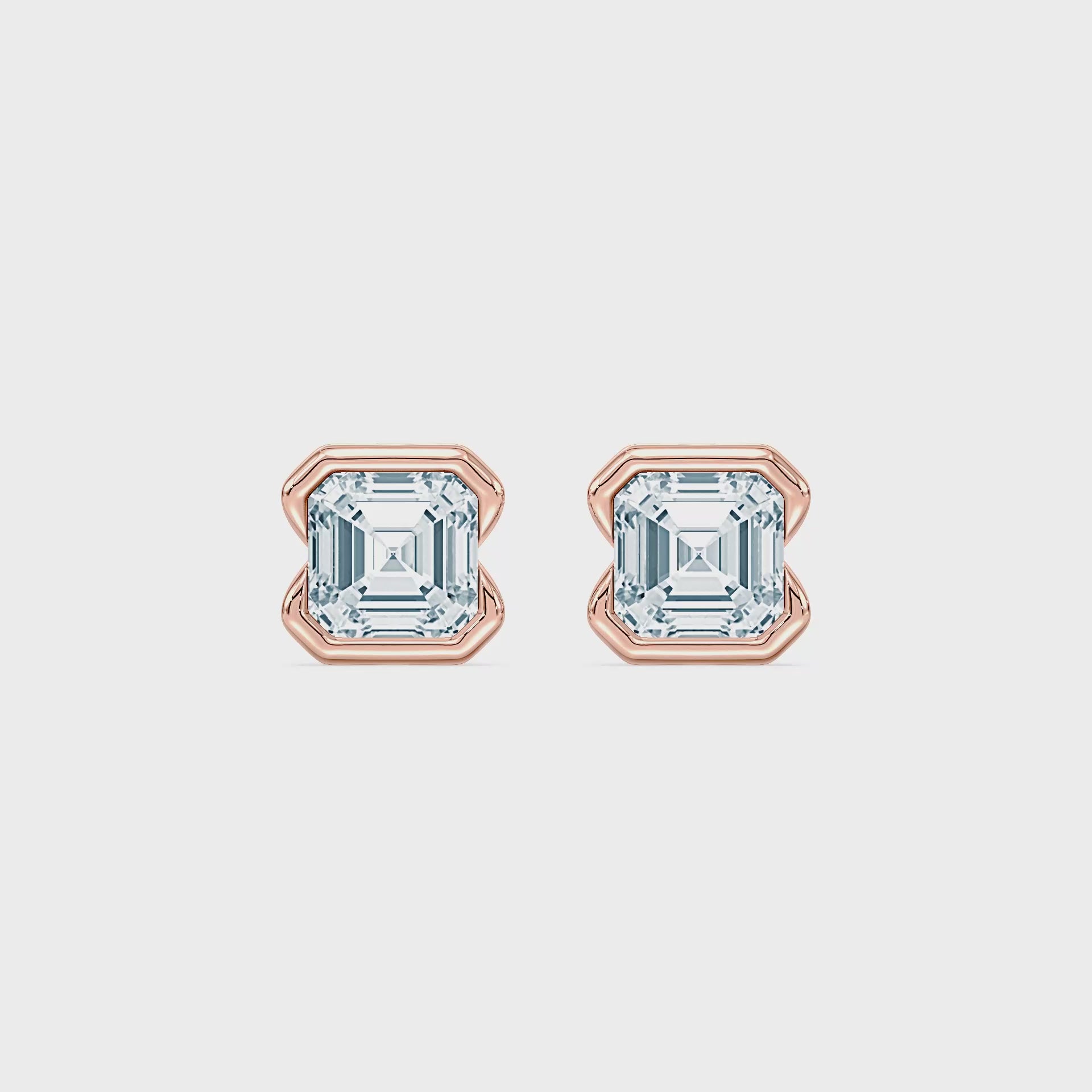 (Royal Asscher Cut - Rose - Video)