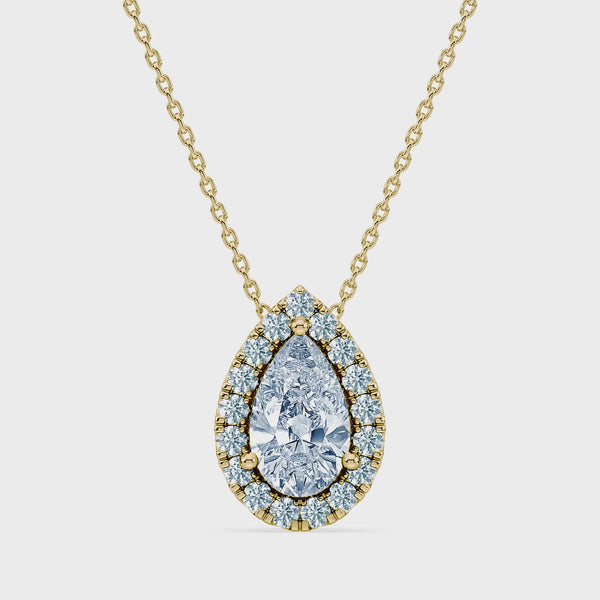 (Royal Asscher Pear - Yellow - Video)
