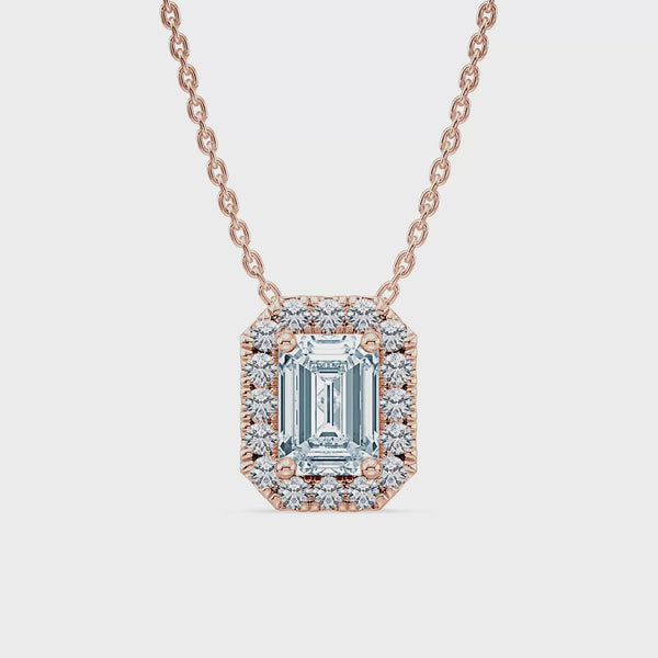 (Royal Asscher Emerald - Rose - Video)