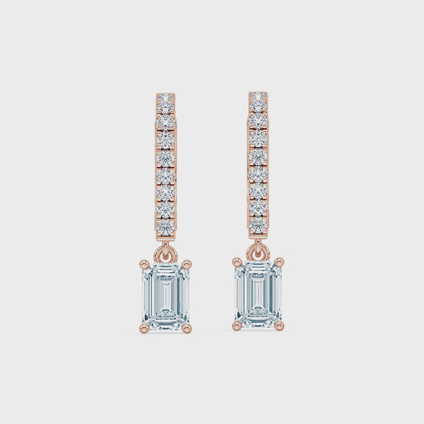 (Royal Asscher Emerald - Rose - Video)