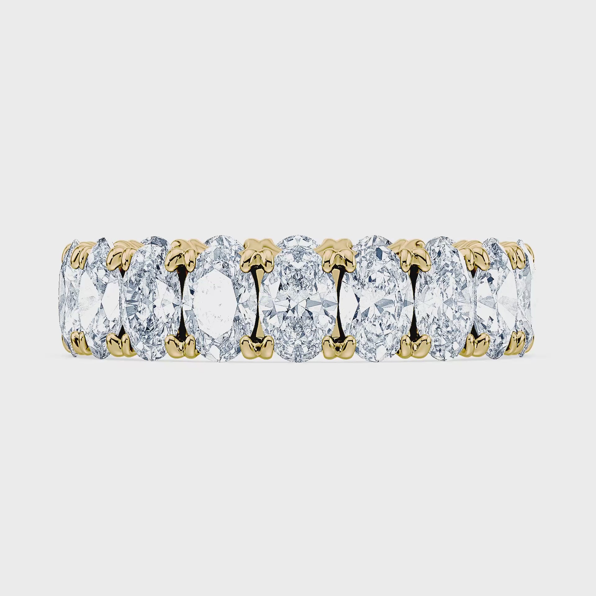 (Royal Asscher Pear - Yellow - Video)