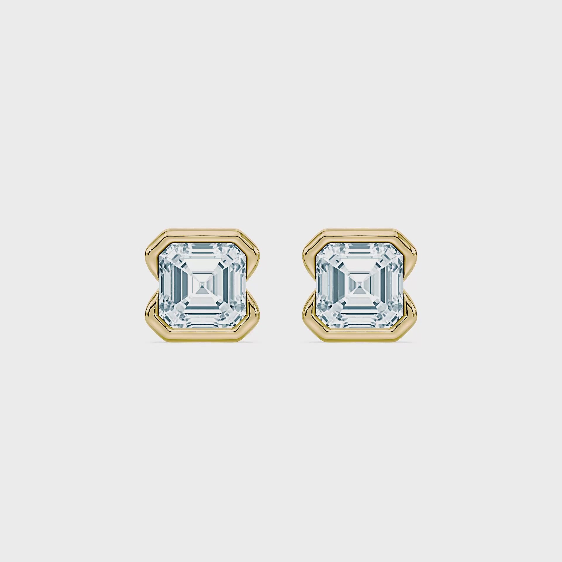 (Royal Asscher Cut - Yellow - Video)