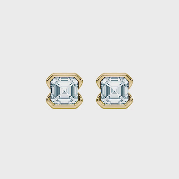 (Royal Asscher Cut - Yellow - Video)