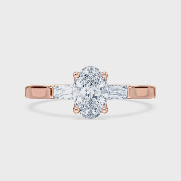 (Royal Asscher Oval - Rose - Video)