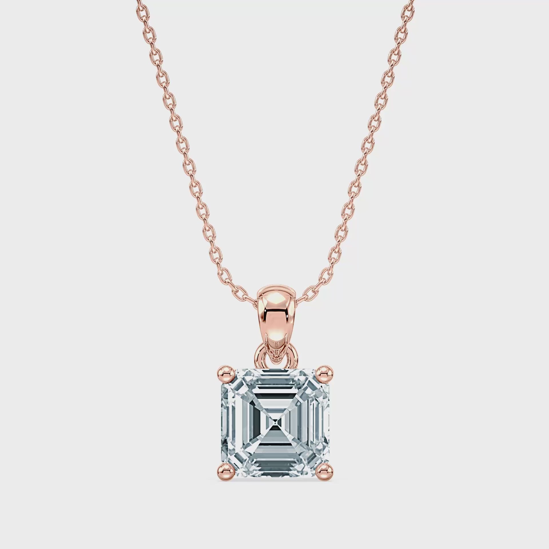 (Royal Asscher Cut - Rose - Video)