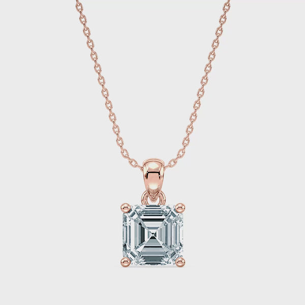 (Royal Asscher Cut - Rose - Video)