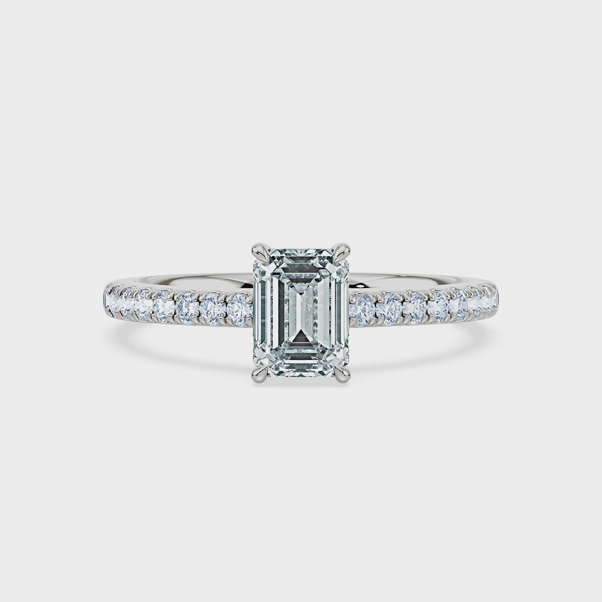 (Royal Asscher Emerald - Video)