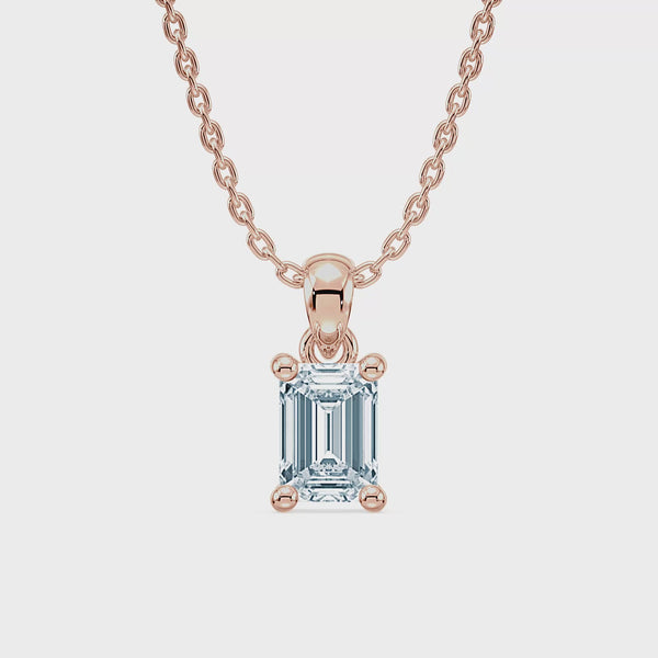 (Royal Asscher Emerald - Rose - Video)