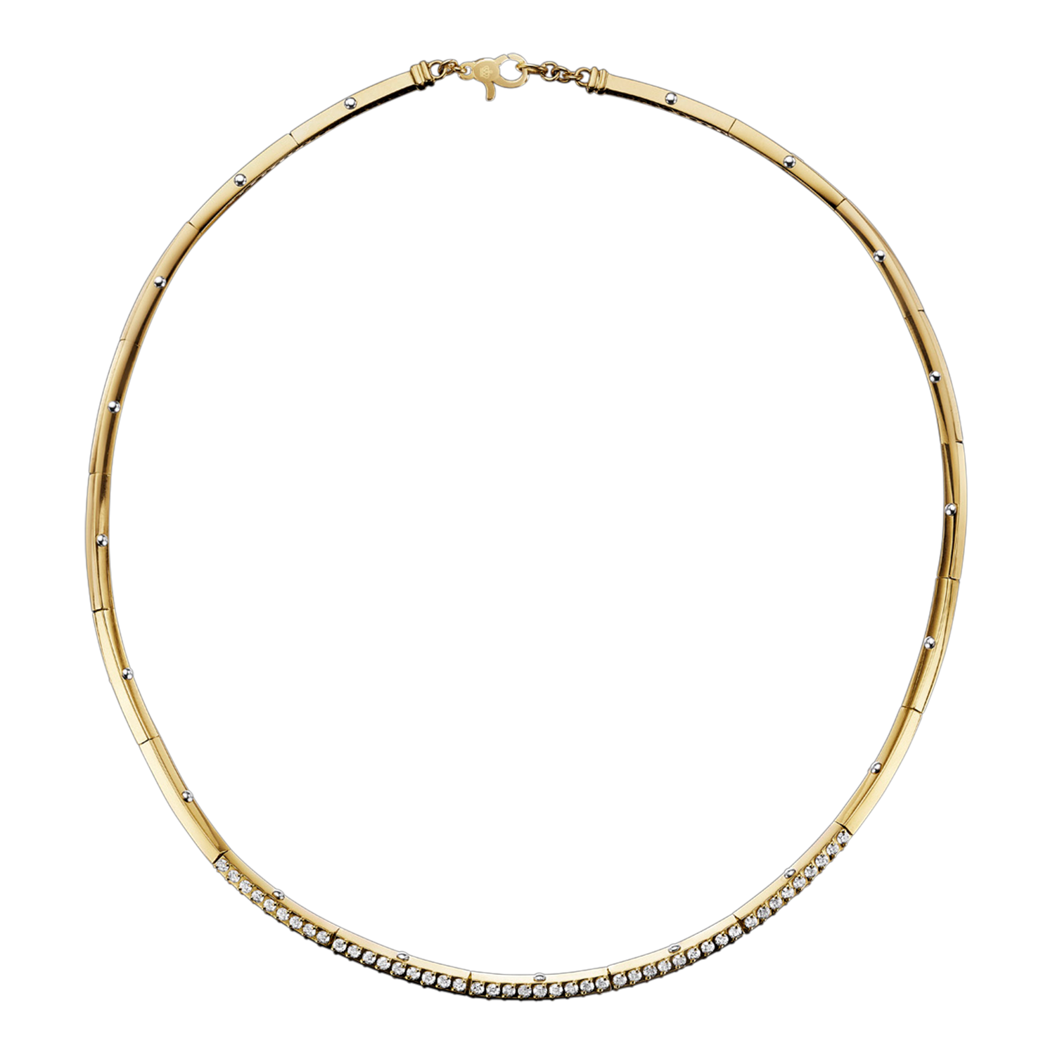 Diamond Necklace IV: 18k gold - Royal Asscher Diamonds
