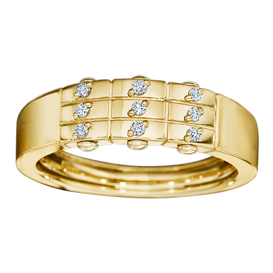 Diamond Ring VI: 18k gold Diamond Ring VI: 18k gold