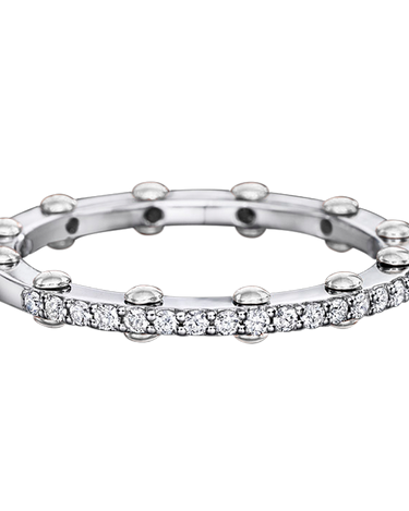 (18k White Gold)