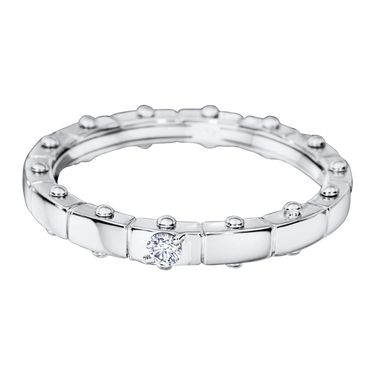 (18k White gold with white gold)