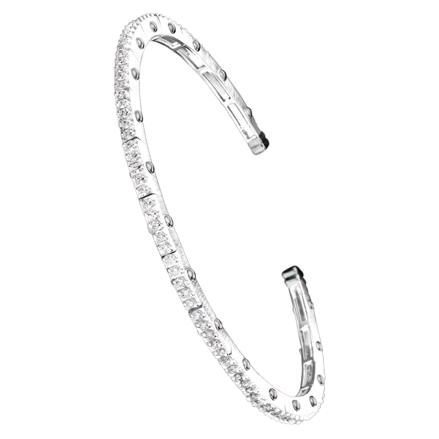 (18k White gold with white gold)