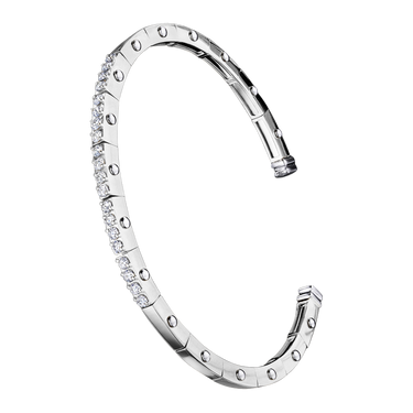(18k White gold with white gold)