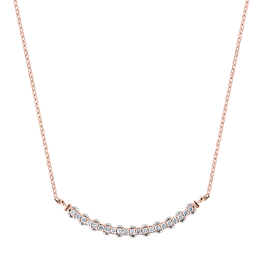 (18k Rose gold with white gold)