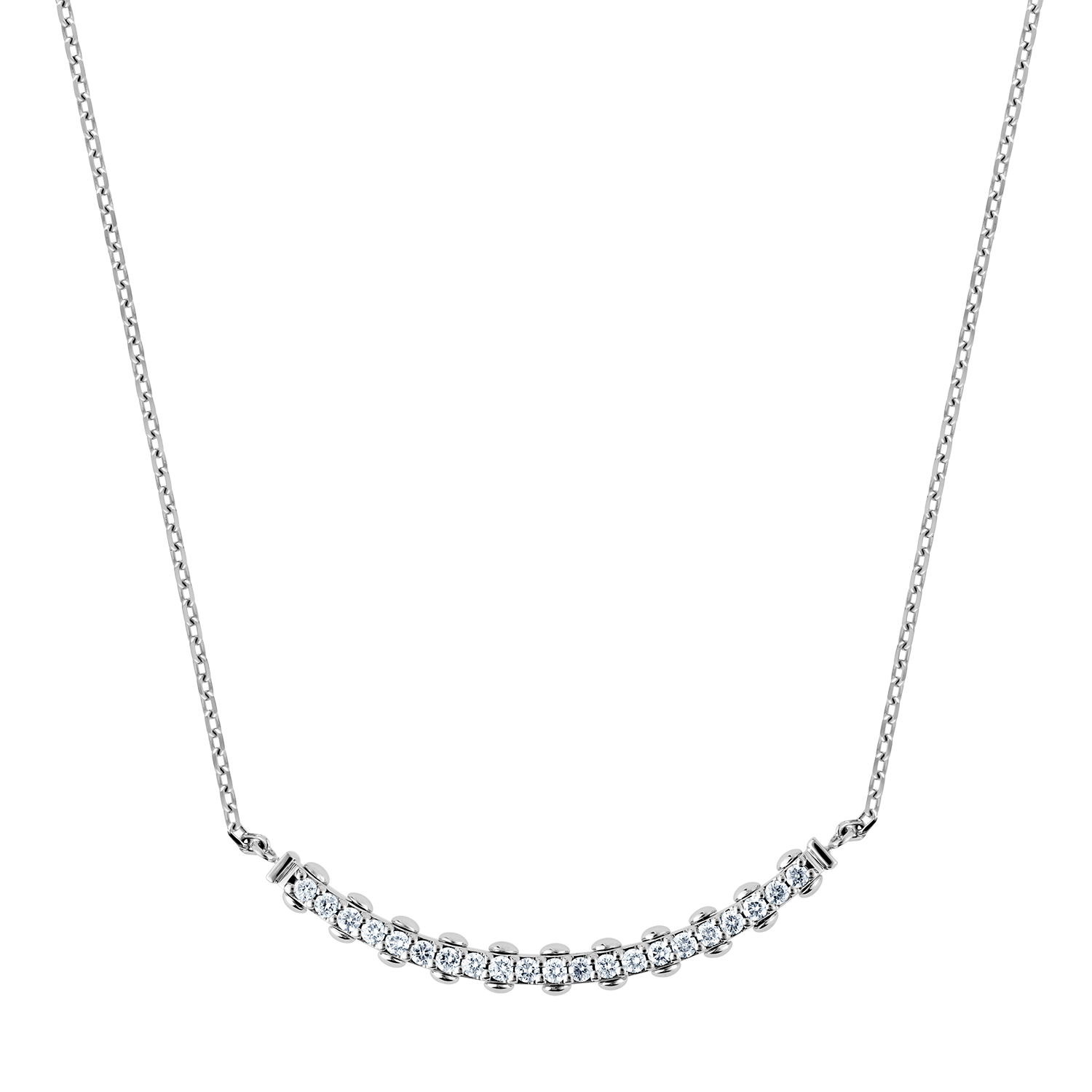 Diamond Necklace VI: 18k gold - Royal Asscher Diamonds