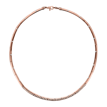 (18k Rose gold with white gold)