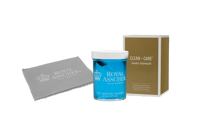 (Royal Asscher jewelry cleaning kit)