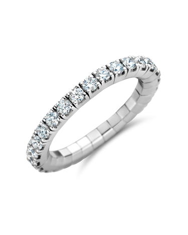 (18k White Gold)